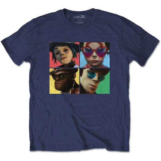 Een foto van een Gorillaz T-Shirt