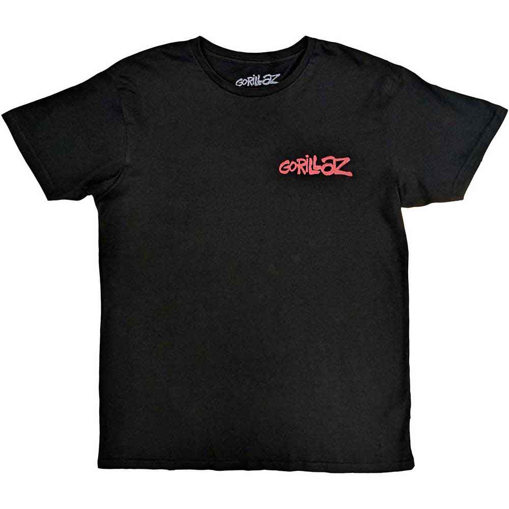 Een foto van een Gorillaz T-Shirt