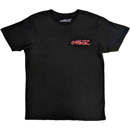 Een foto van een Gorillaz T-Shirt