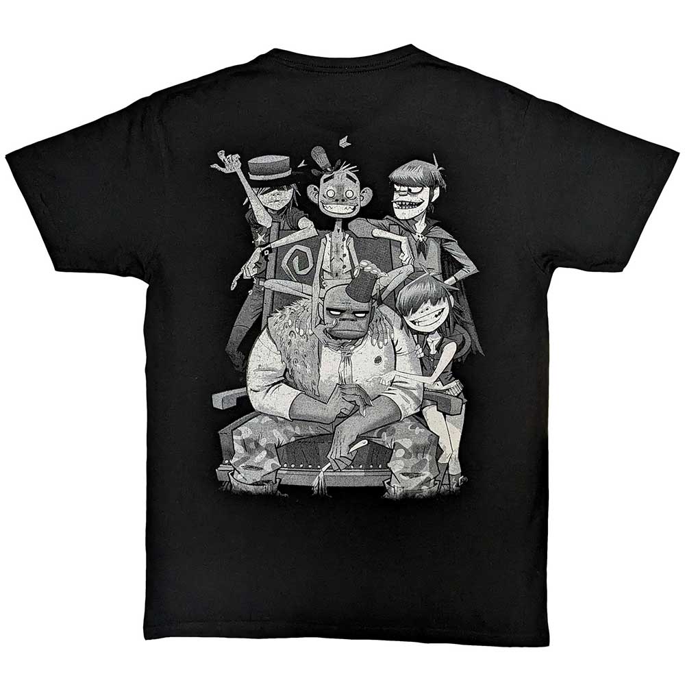 Een foto van een Gorillaz T-Shirt