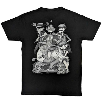 Een foto van een Gorillaz T-Shirt