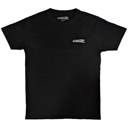 Een foto van een Gorillaz T-Shirt