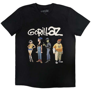 Een foto van een Gorillaz T-Shirt
