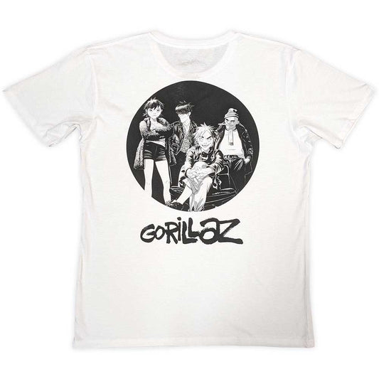 Een foto van een Gorillaz T-Shirt
