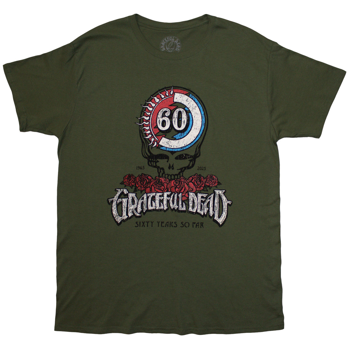 Een foto van een Grateful Dead T-Shirt