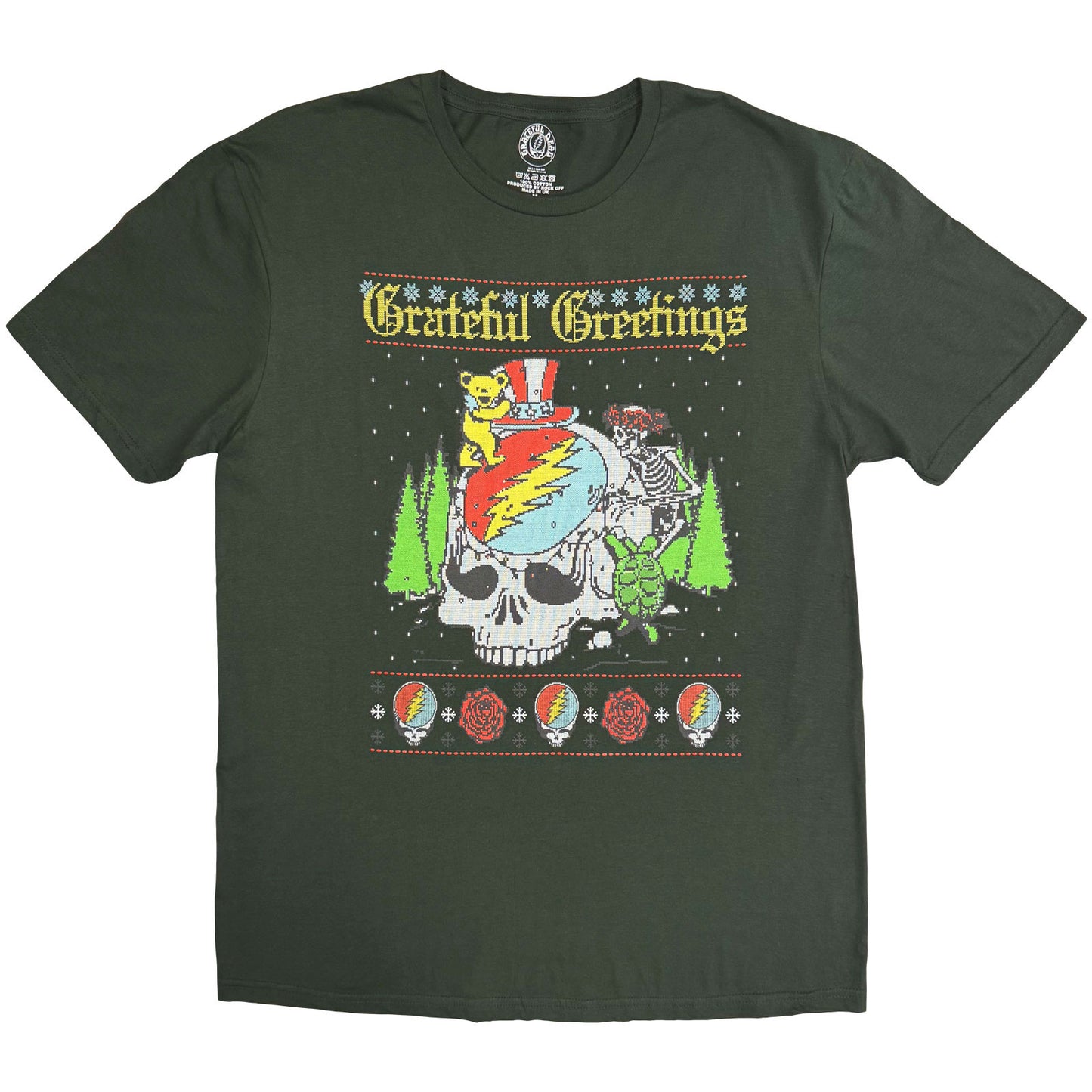 Een foto van een Grateful Dead T-Shirt