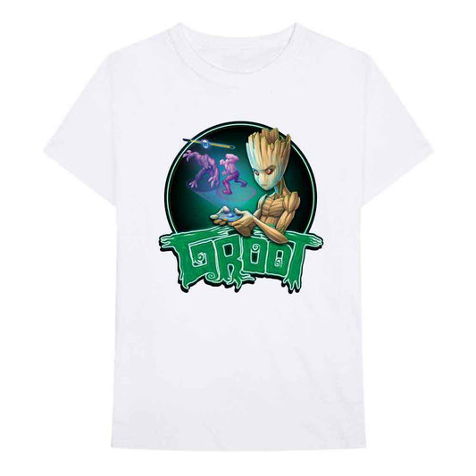 Een foto van een Marvel Comics T-Shirt