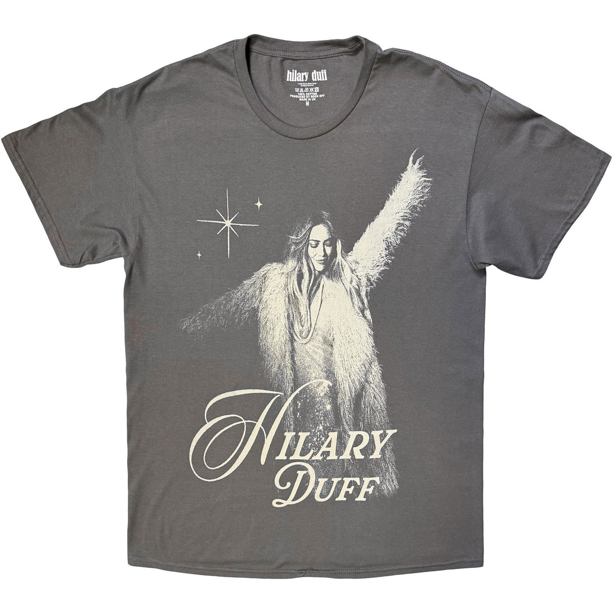 Een foto van een Hilary Duff T-Shirt