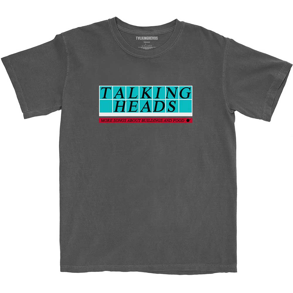 Een foto van een Talking Heads T-Shirt