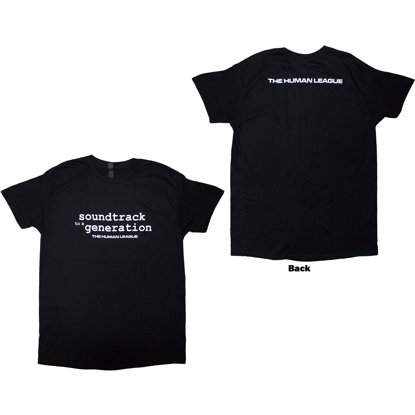 Een foto van een The Human League T-Shirt