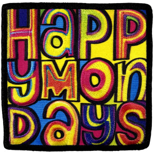 Een foto van een Happy Mondays Patch