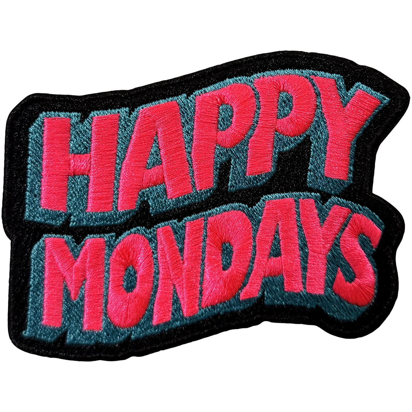 Een foto van een Happy Mondays Patch