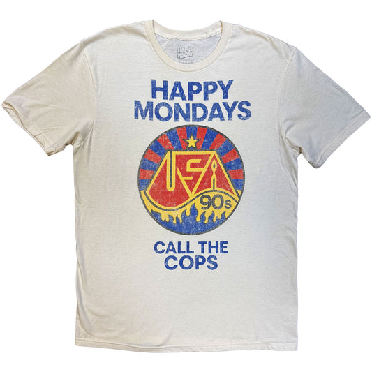Een foto van een Happy Mondays T-Shirt