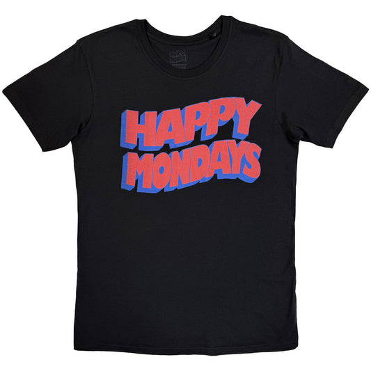 Een foto van een Happy Mondays T-Shirt