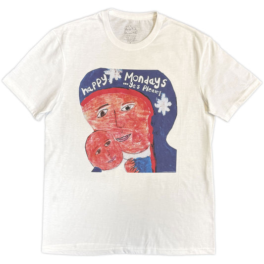Een foto van een Happy Mondays T-Shirt