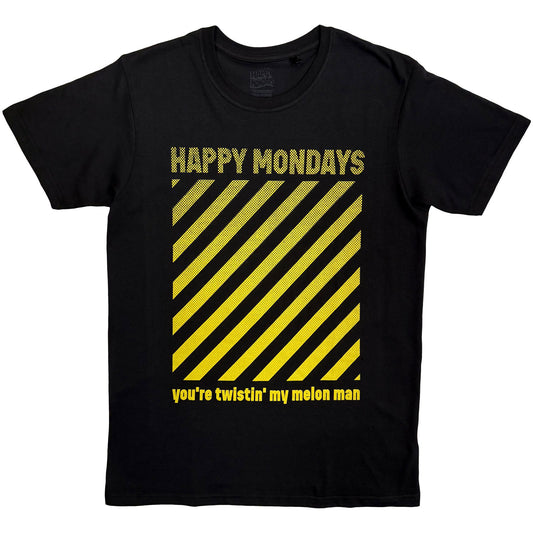 Een foto van een Happy Mondays T-Shirt