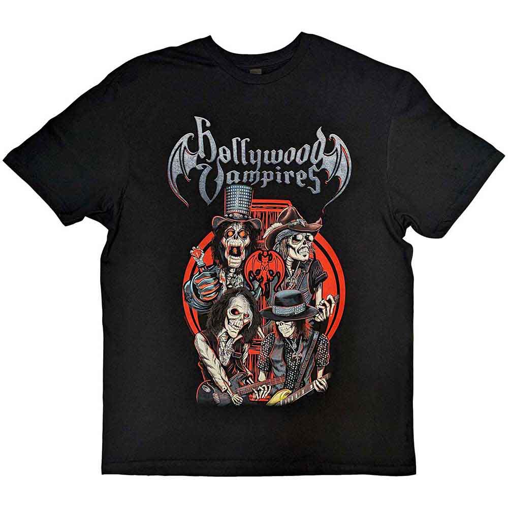 Een foto van een Hollywood Vampires T-Shirt