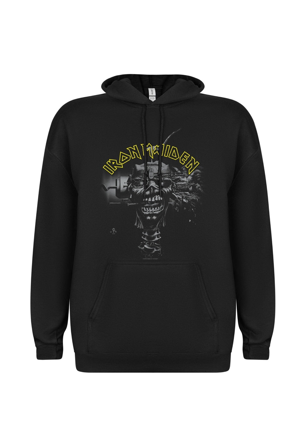 Een foto van een IRON MAIDEN Top met capuchon