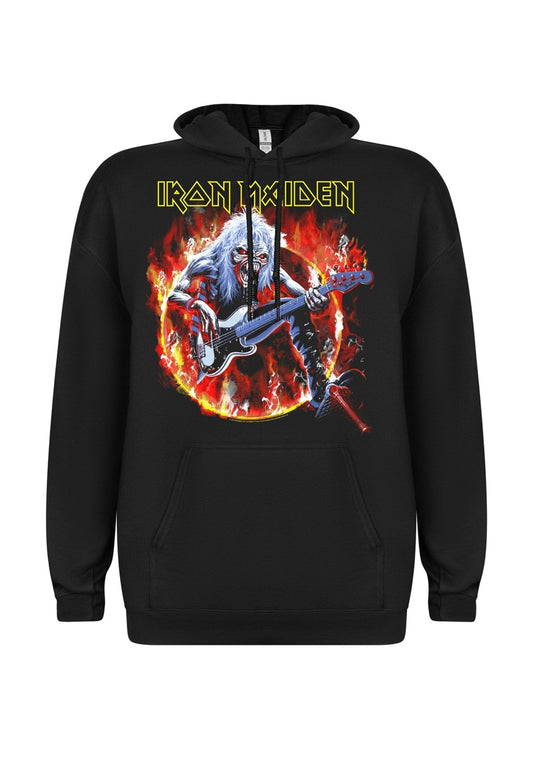 Een foto van een IRON MAIDEN Top met capuchon