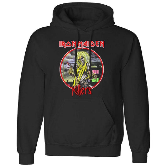 Een foto van een IRON MAIDEN Top met capuchon