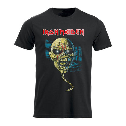 Een foto van een Iron Maiden T-Shirt