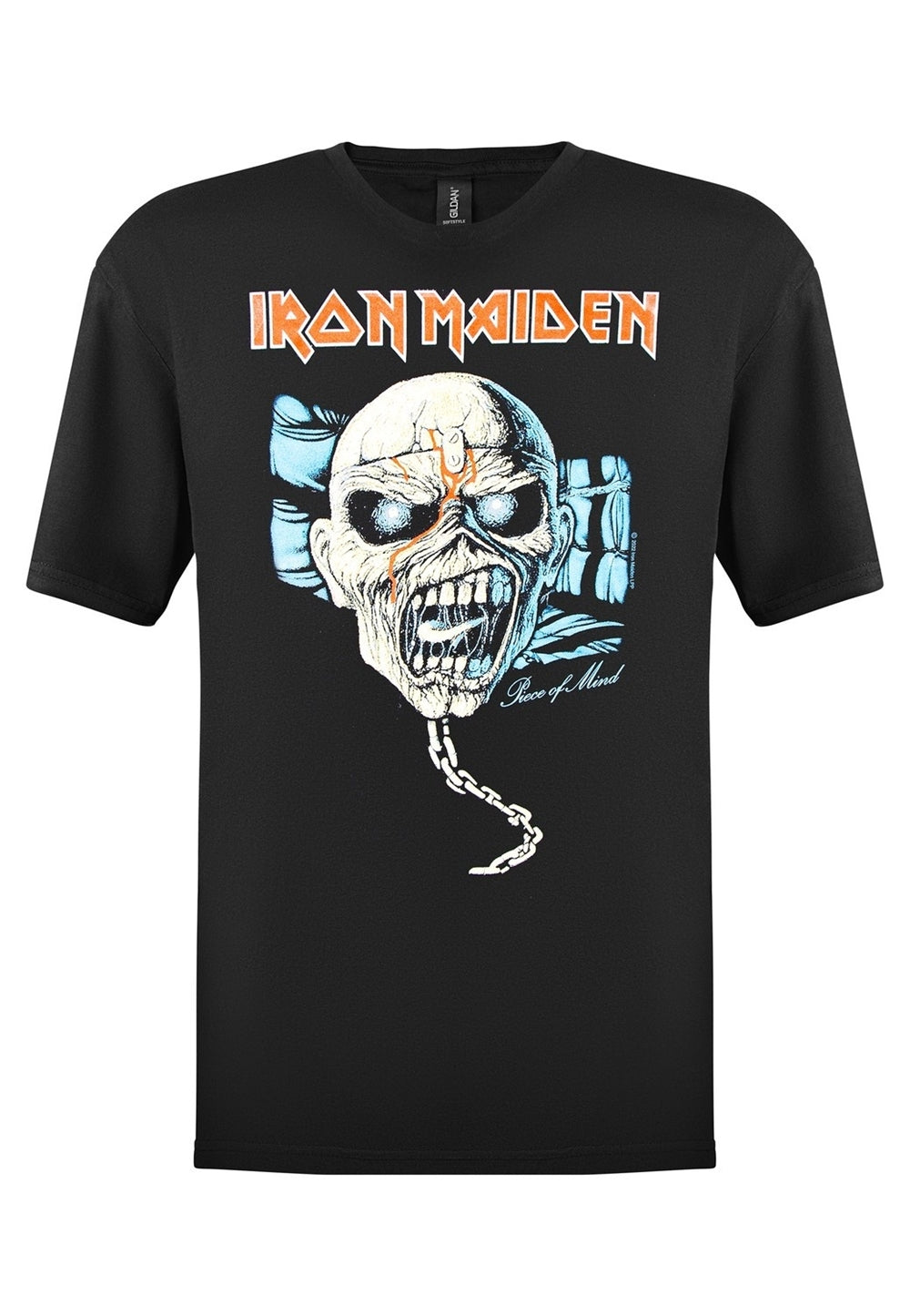 Een foto van een Iron Maiden T-Shirt