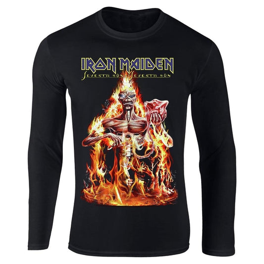 Een foto van een IRON MAIDEN Lange Mouw T-Shirt
