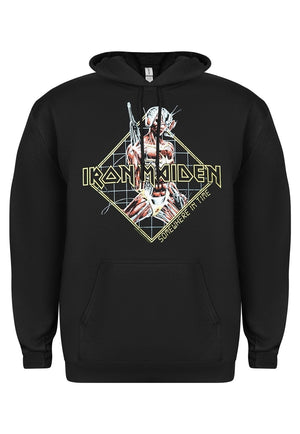 Een foto van een IRON MAIDEN Top met capuchon