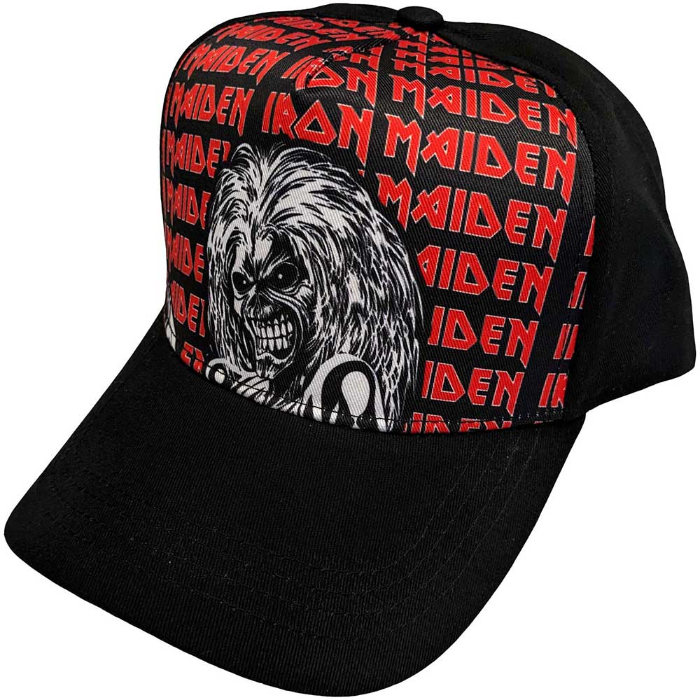Een foto van een Iron Maiden Baseball Pet