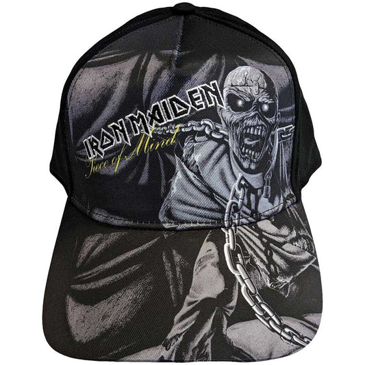 Een foto van een Iron Maiden Baseball Pet