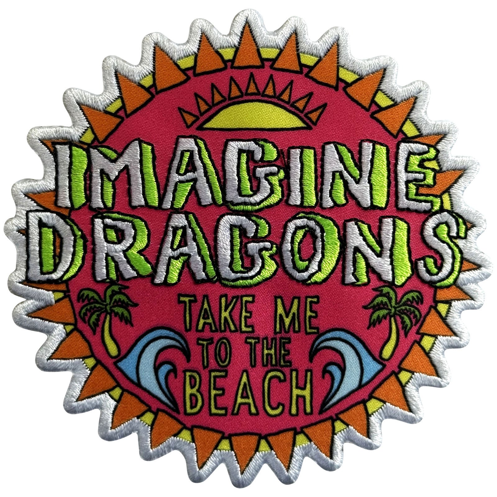 Een foto van een Imagine Dragons Patch