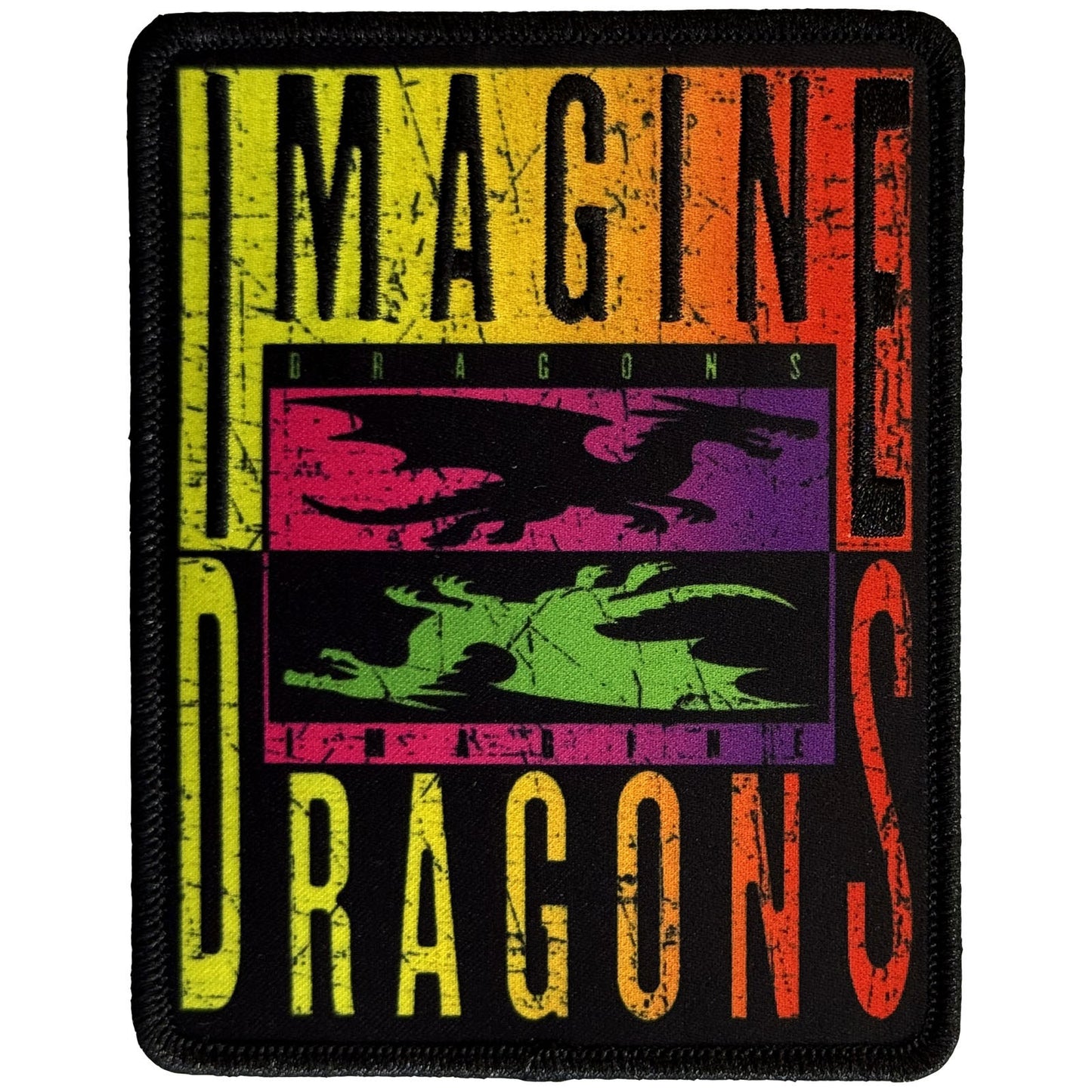 Een foto van een Imagine Dragons Patch