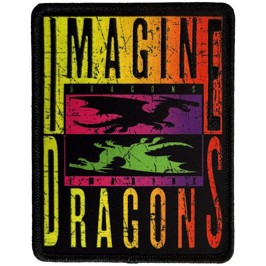 Een foto van een Imagine Dragons Patch
