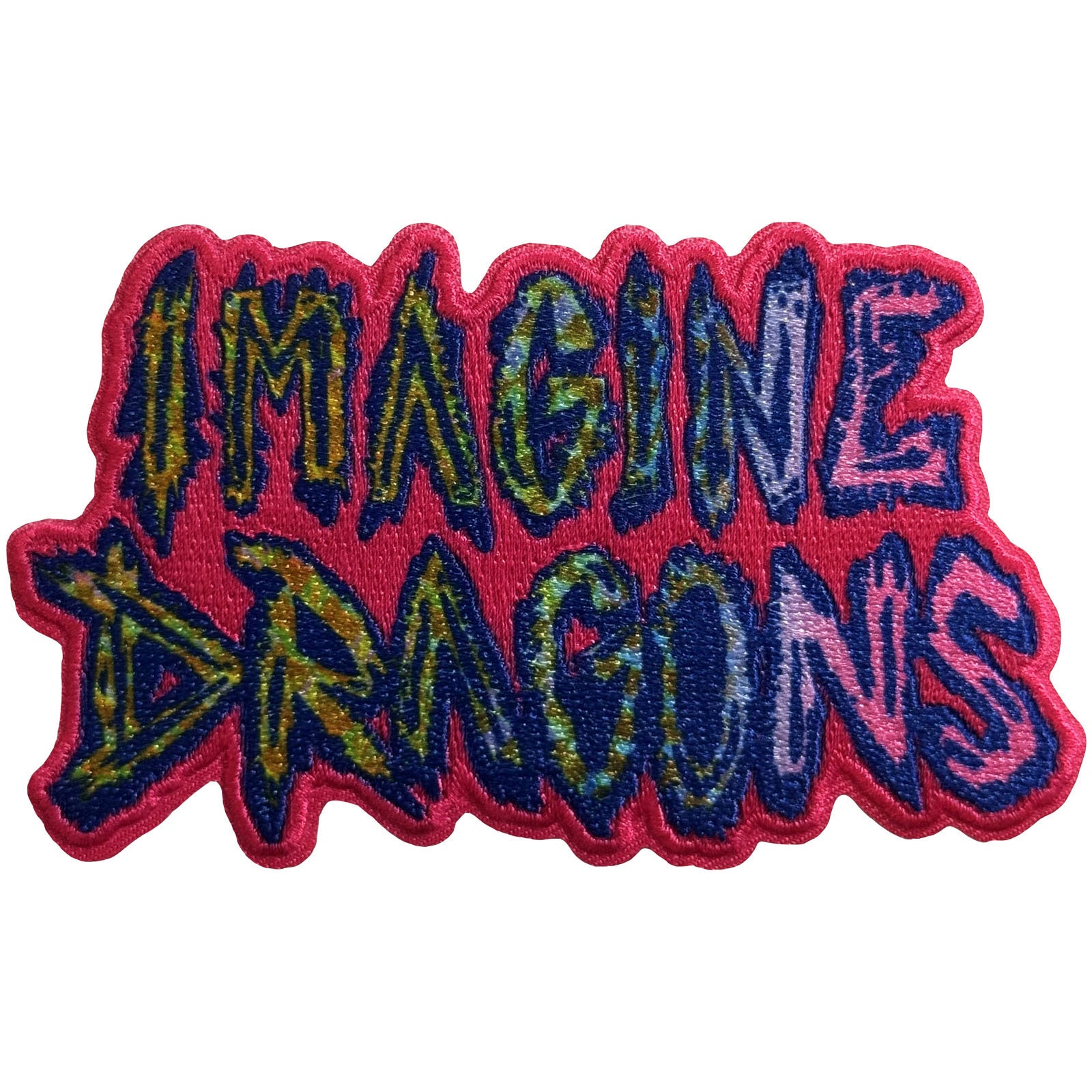 Een foto van een Imagine Dragons Patch