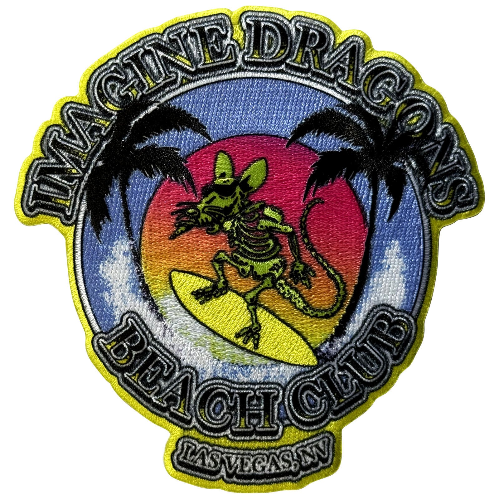 Een foto van een Imagine Dragons Patch