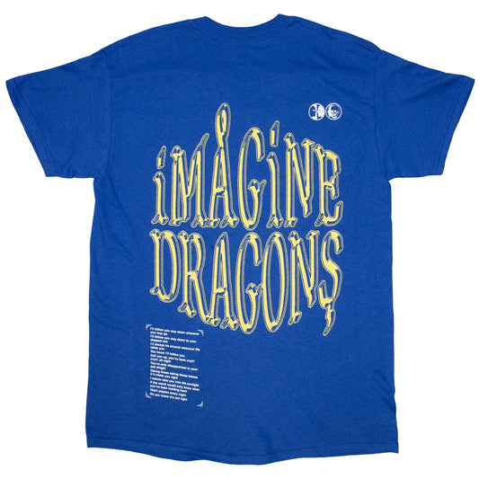 Een foto van een Imagine Dragons T-Shirt
