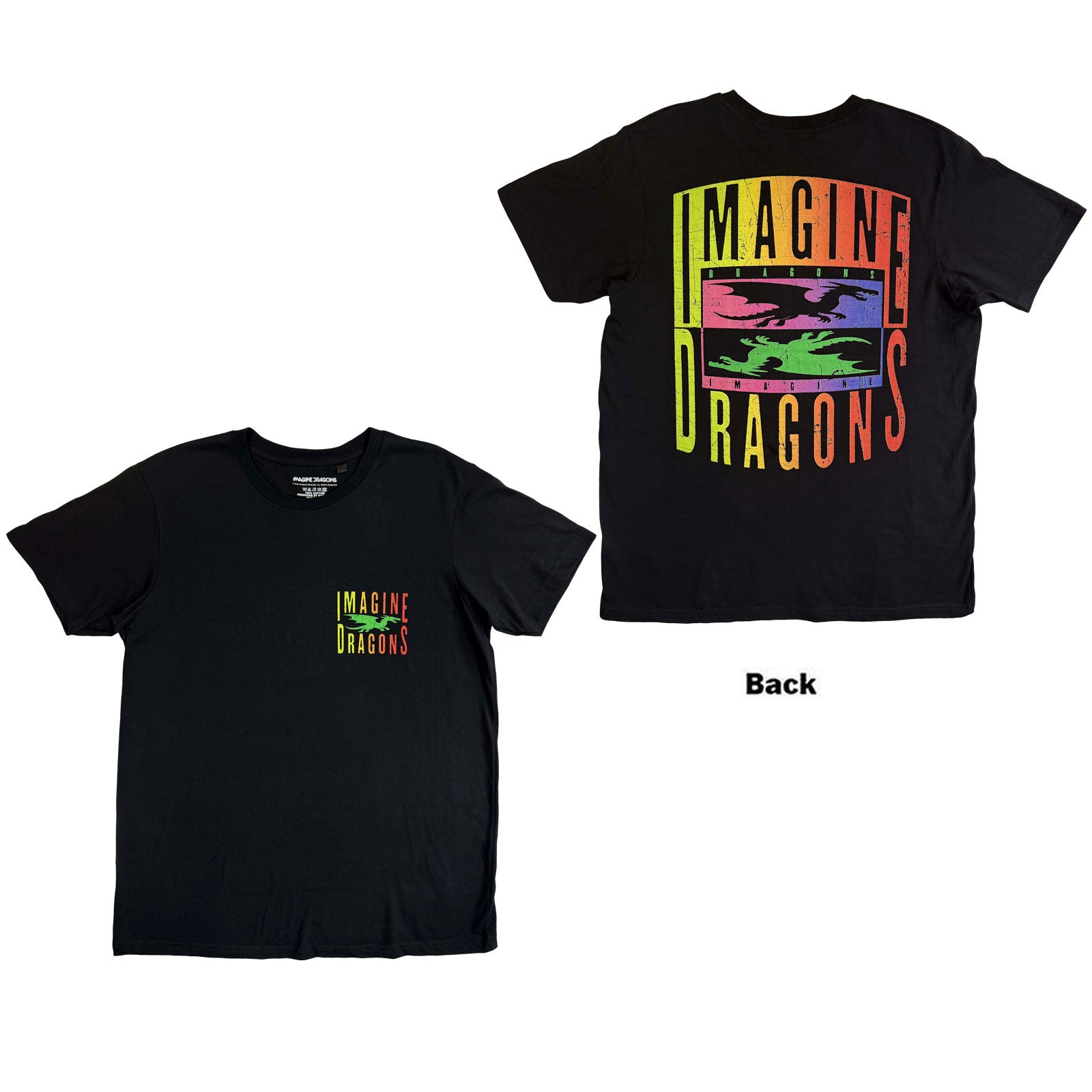 Een foto van een Imagine Dragons T-Shirt
