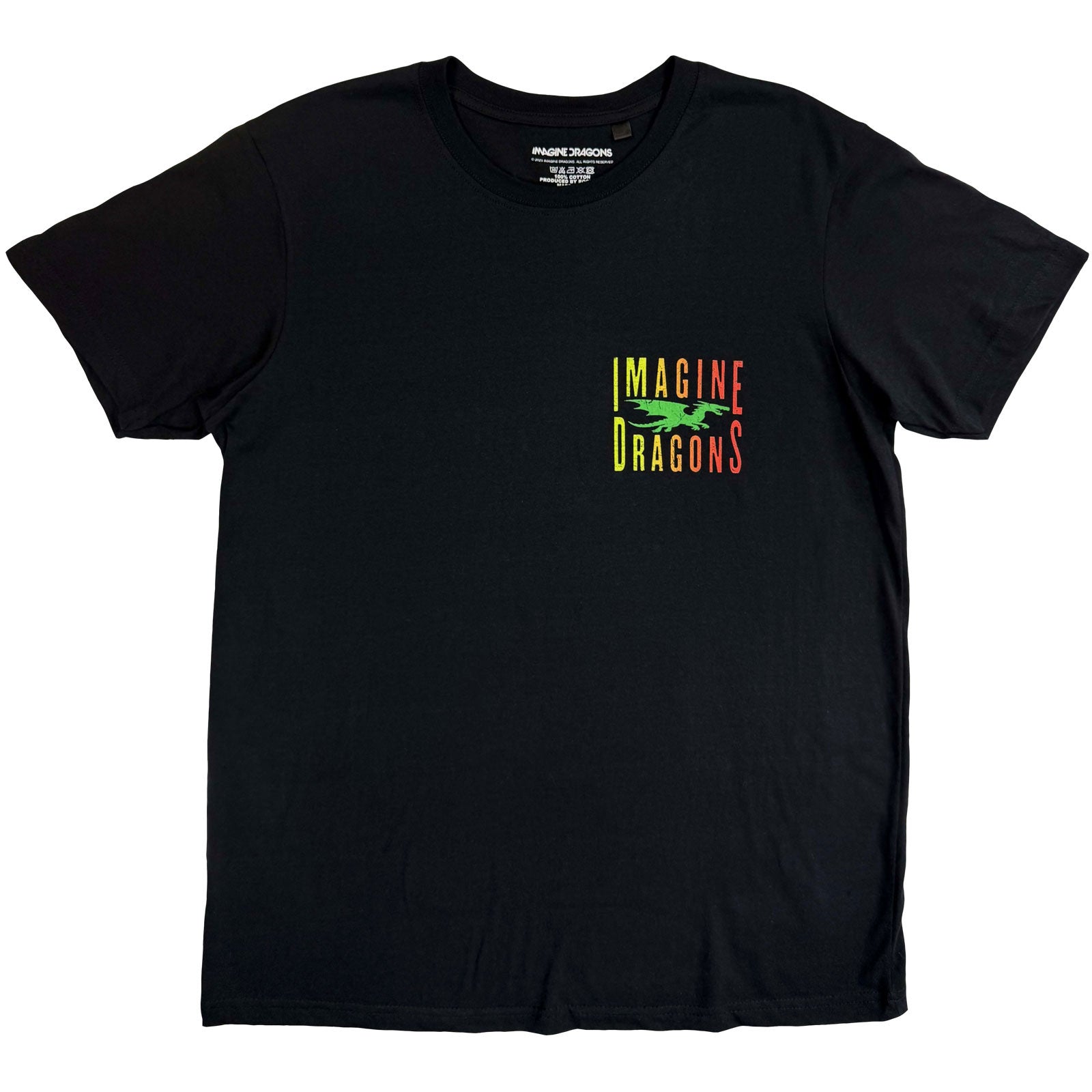 Een foto van een Imagine Dragons T-Shirt