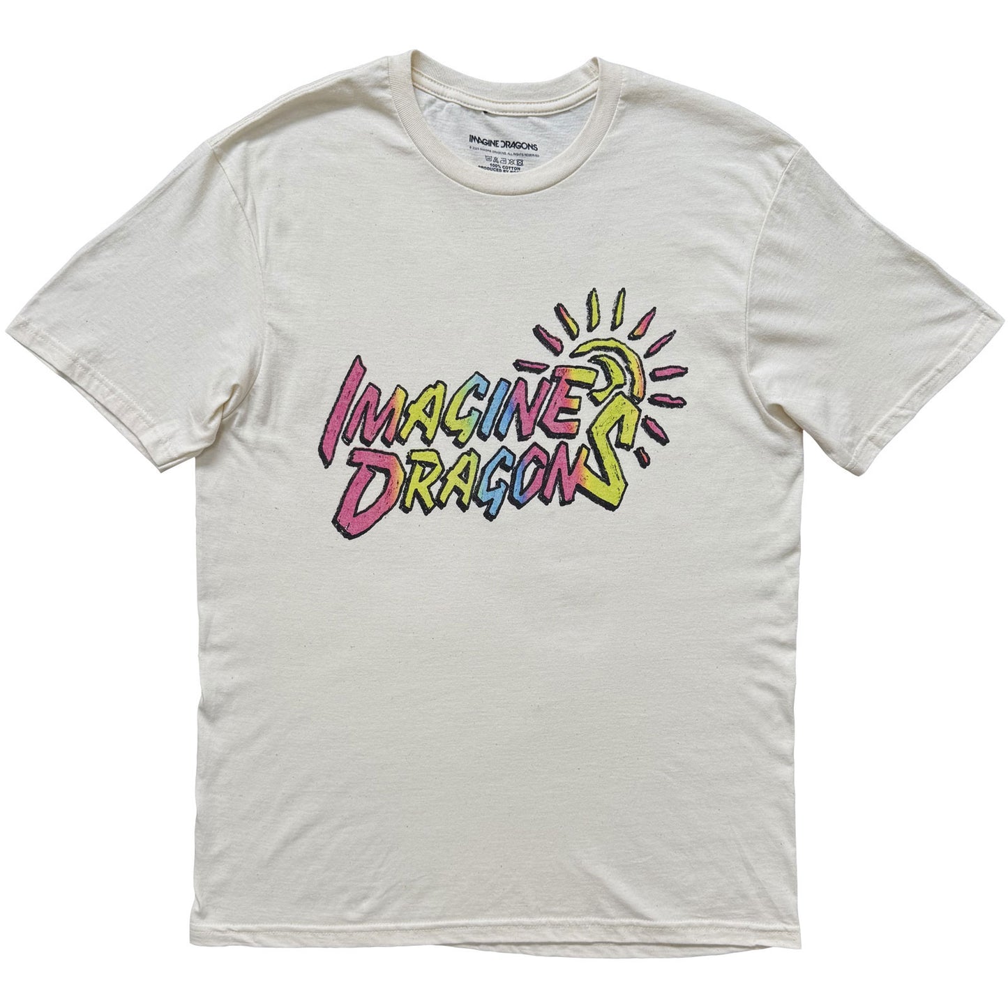 Een foto van een Imagine Dragons T-Shirt