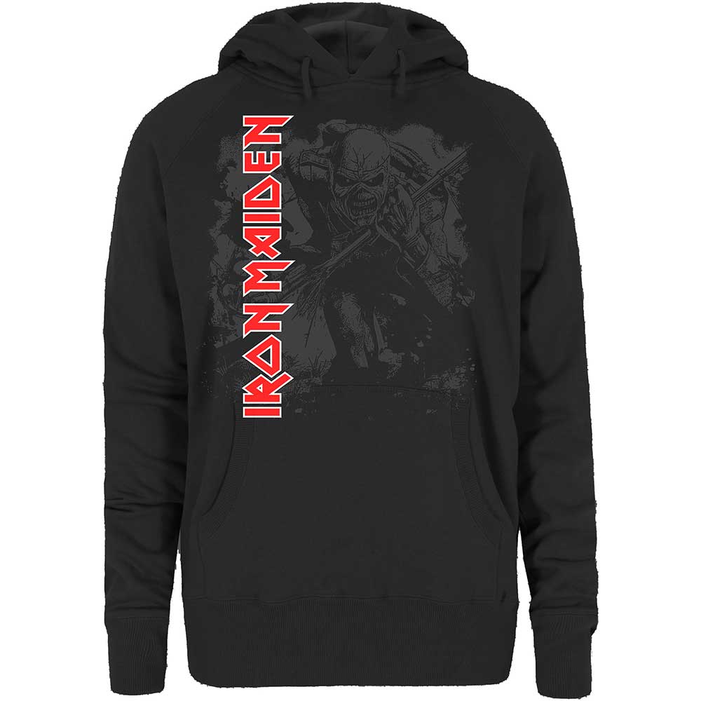 Iron Maiden Ladies Pullover Hoodie: Trooper Trui met capuchon