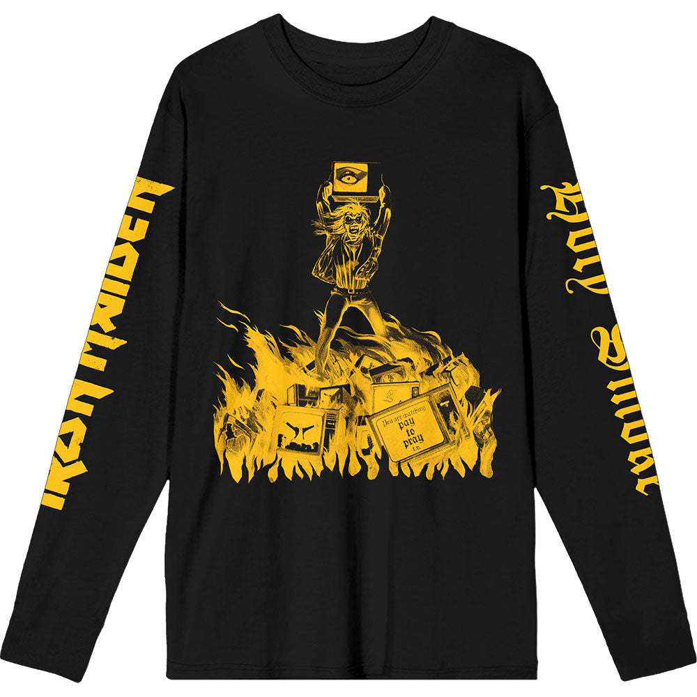 Een foto van een Iron Maiden T-Shirt