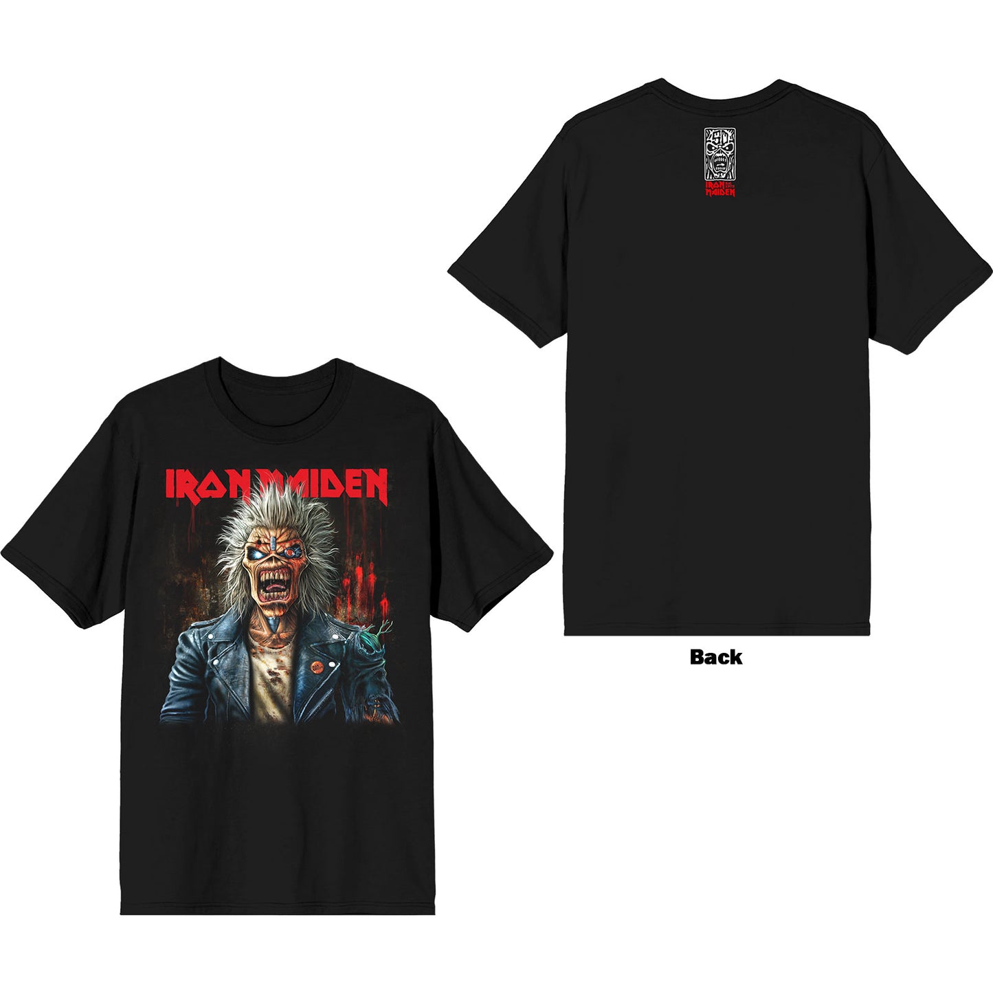 Een foto van een Iron Maiden T-Shirt