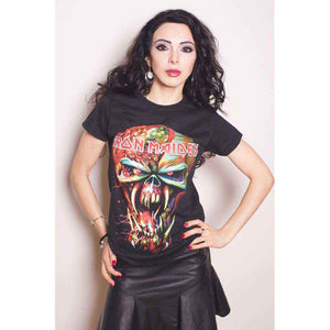 Een foto van een Iron Maiden T-Shirt