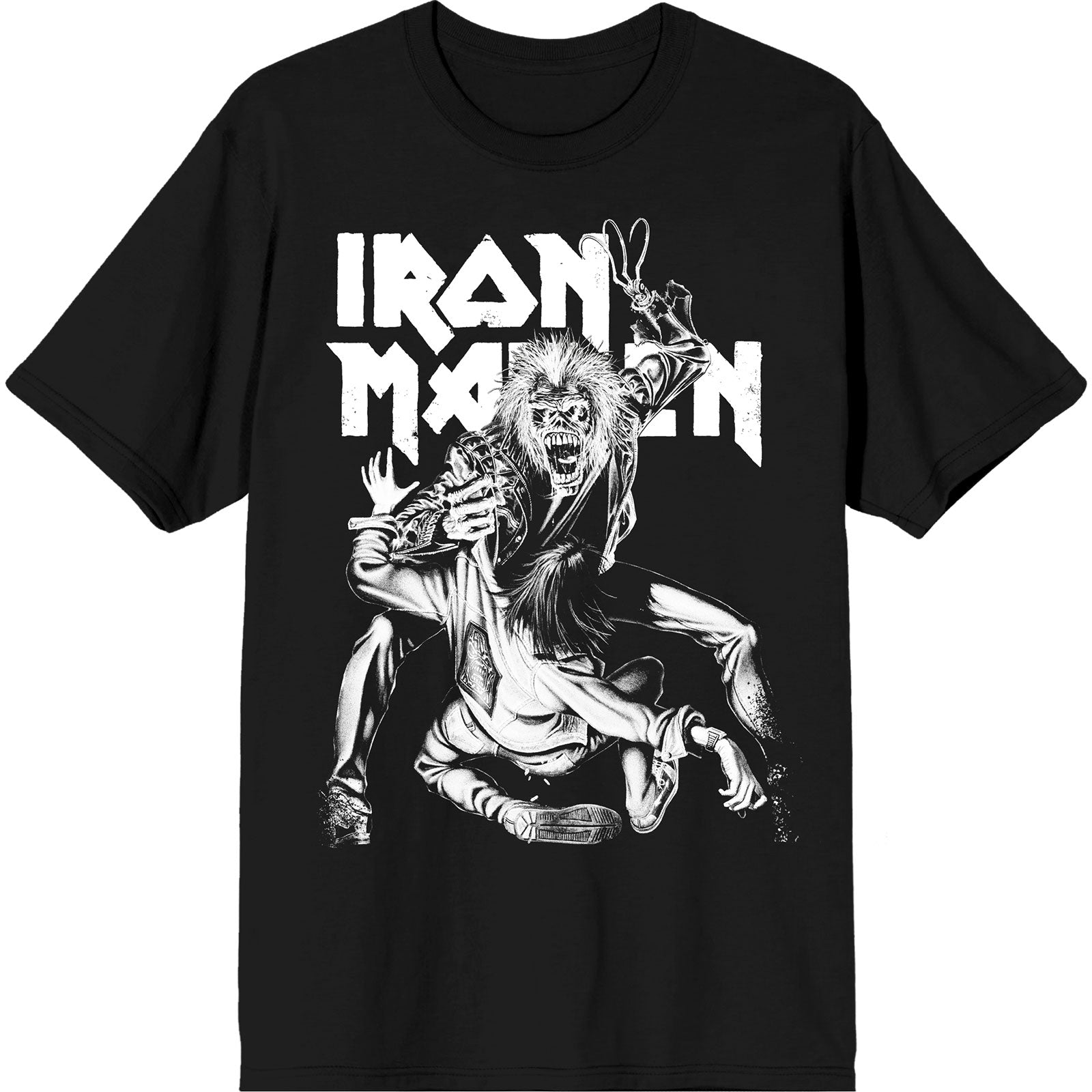Een foto van een Iron Maiden T-Shirt