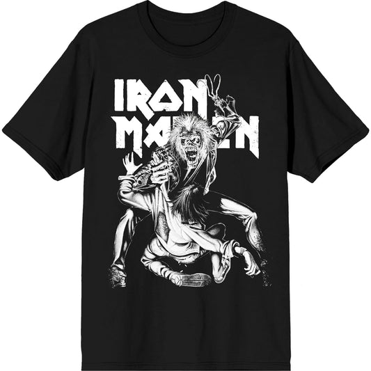Een foto van een Iron Maiden T-Shirt