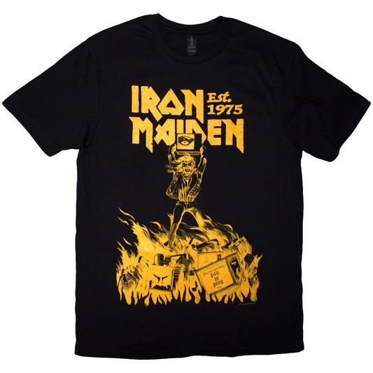 Een foto van een Iron Maiden T-Shirt