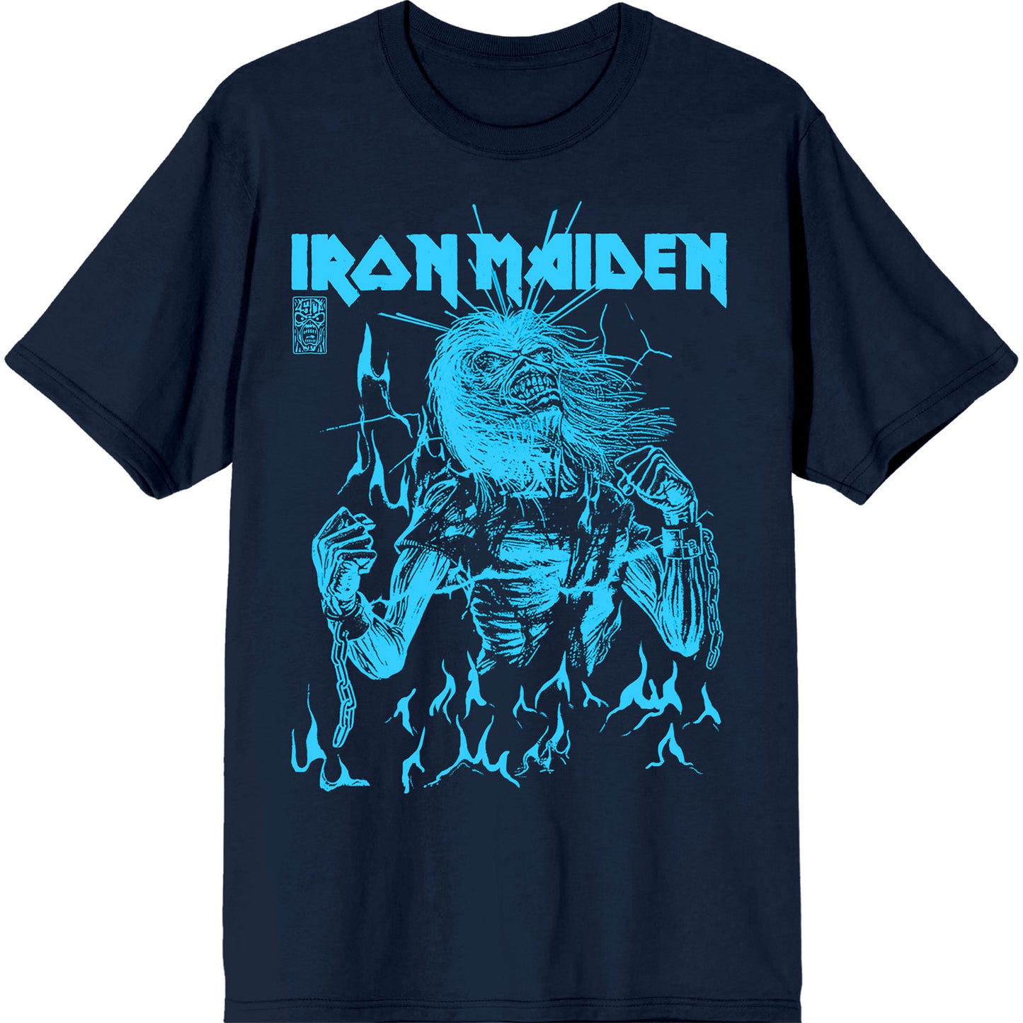 Een foto van een Iron Maiden T-Shirt