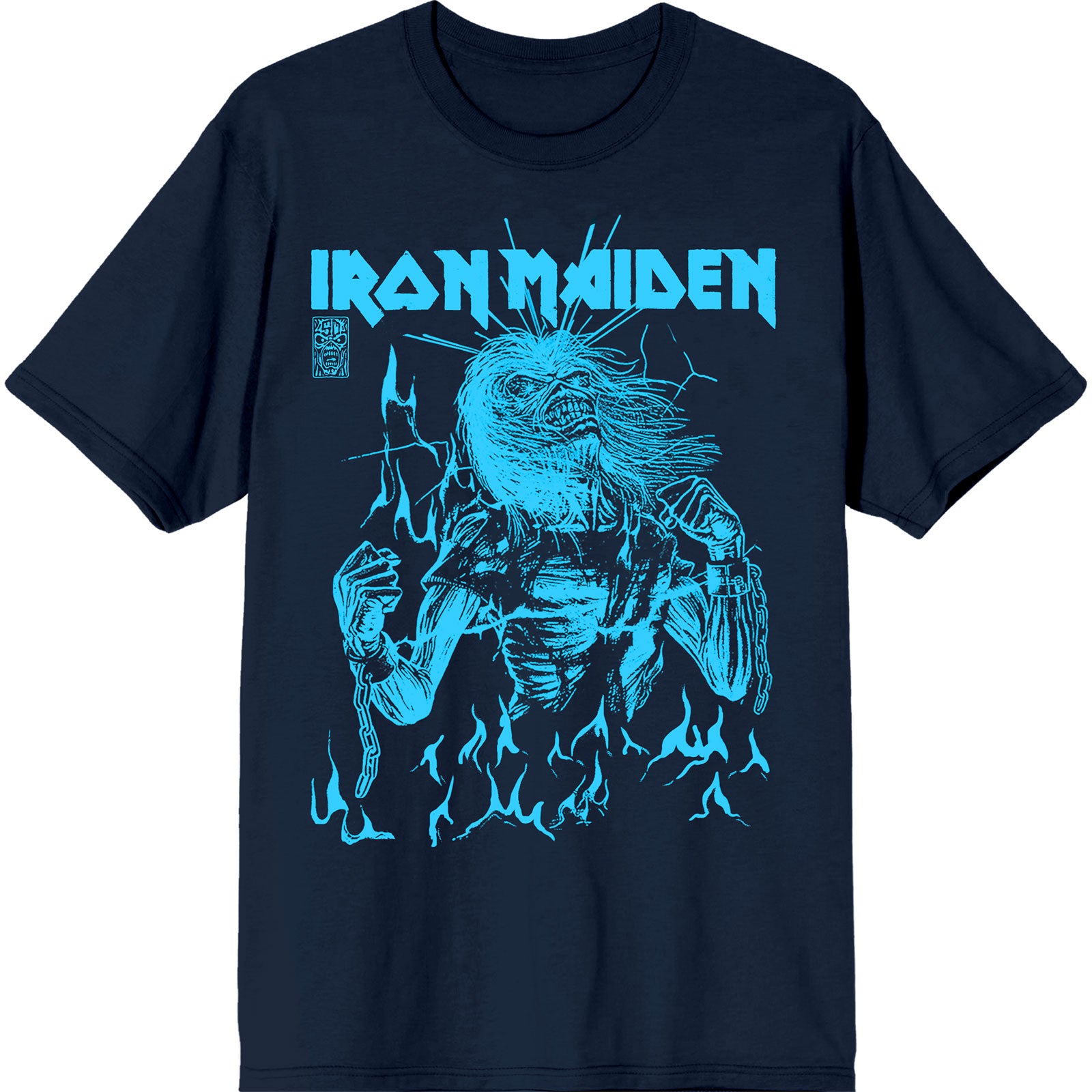 Een foto van een Iron Maiden T-Shirt