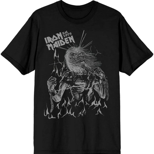 Een foto van een Iron Maiden T-Shirt