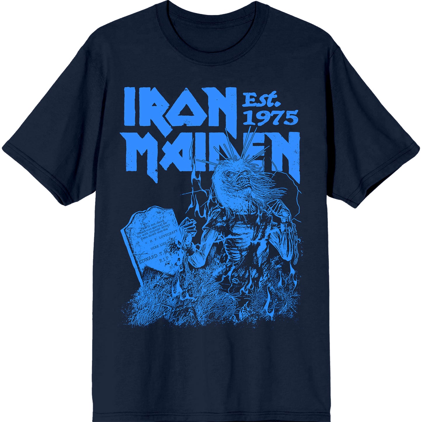 Een foto van een Iron Maiden T-Shirt